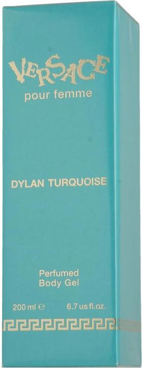 Actual product image Versace Dylan Turquoise - Perfumed Body Gel pour Femme (Body cream, 200 ml)