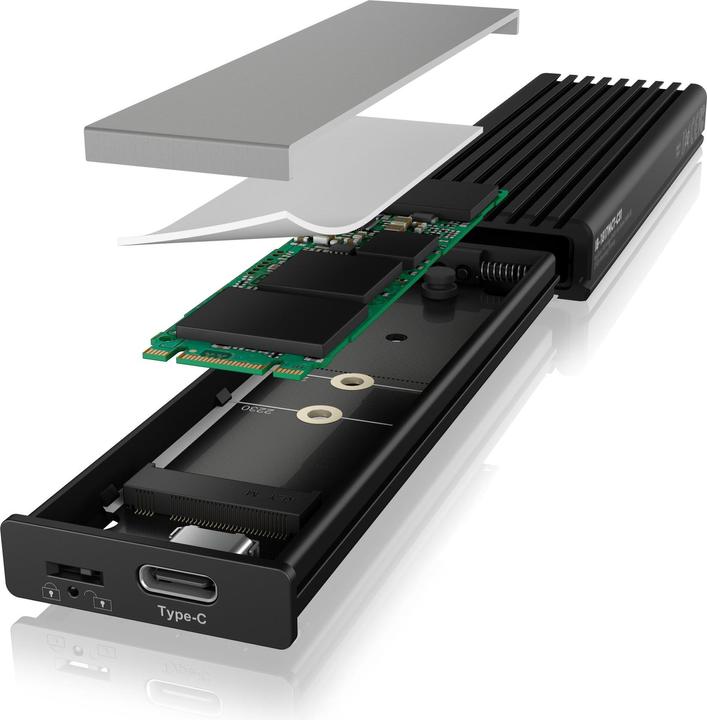 Icy Box IB-1817MCT-C31 NVMe-Gehäuse (M.2)