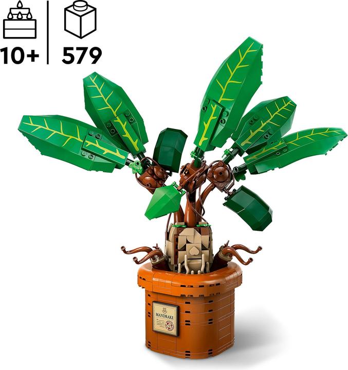 Produktbild LEGO Zaubertrankpflanze: Alraune (76433, LEGO Harry Potter)