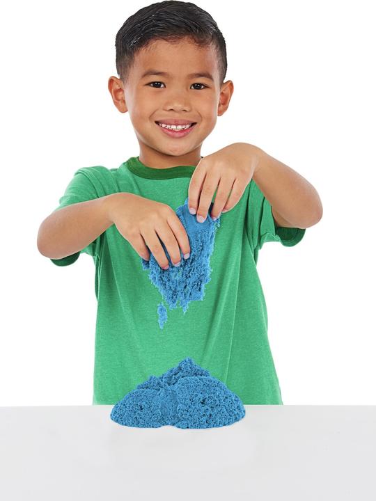 Actual product image Spin Master Kinetic Sand Sandbox Set Blue