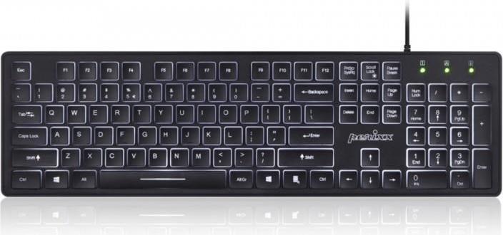Actual product image Perixx Periboard-317 Keyboard, Wired Black, United States (11566) (US, Cable)