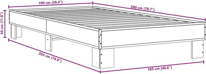 Actual product image VidaXL Katleen (100 x 200 cm)