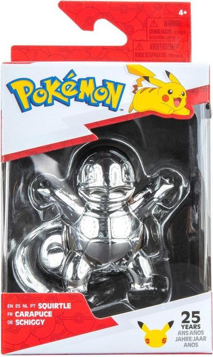 Produktbild Boti Pokémon: Schiggy - 25. Anniversary Silber Version