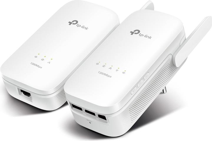 Image du produit TP-Link AV1200 KIT WLAN Gigabit Powerline AC jusqu'à 1200MBit/s débit de données Powerline (1200 Mbit/s)