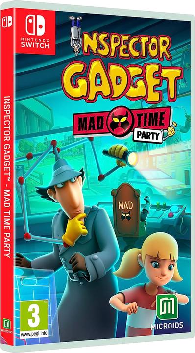Produktbild Microids Inspector Gadget: Mad Time Party (Code in Box) (Switch, Switch Lite, Switch OLED, DE)