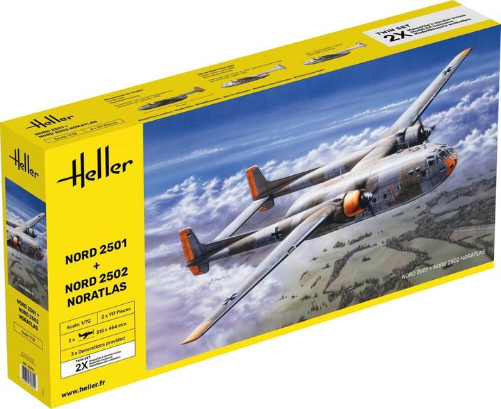 Actual product image Heller Nord2501 + Nord 2502 "NORATLAS" TWINSET