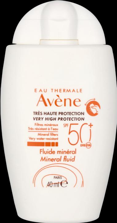 Actual product image Avène Sun Fluid Mineral SPF50+ (Suntan cream, SPF 50+, 40 ml, 71 g)