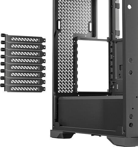 Actual product image Antec Go Performance 1 FT SILENT Full Tower black retail (ATX, ITX, E-ATX)
