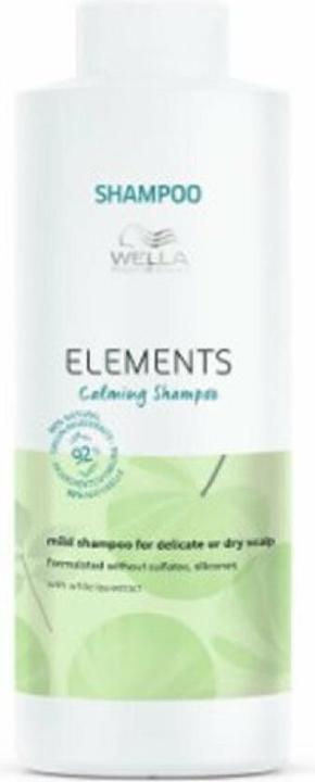 Produktbild Wella Elements Calming Shampoo (1000 ml, Flüssiges Shampoo)