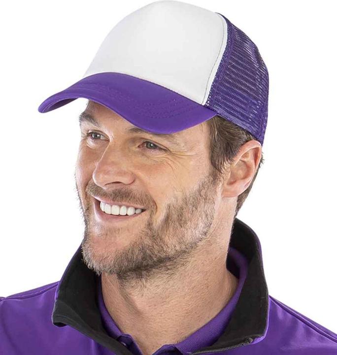 Actual product image Result Core Half Mesh Trucker Cap (One size)