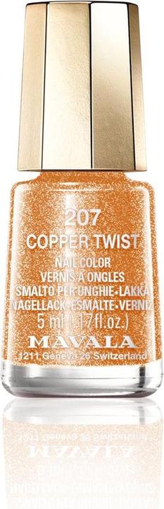 Immagine prodotto Mavala Smalto per unghie Mini Colour - Collezione Twist & Shine (Oro, Glitter, Arancia)