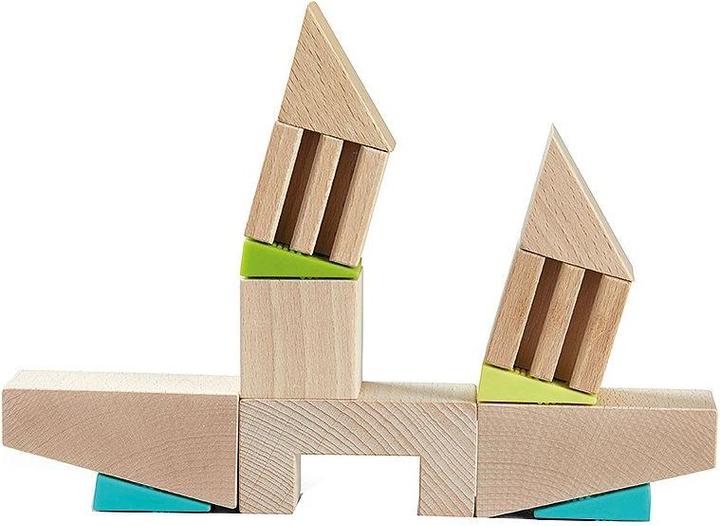 Produktbild Haba 3D-Legespiel Schiefe Türme