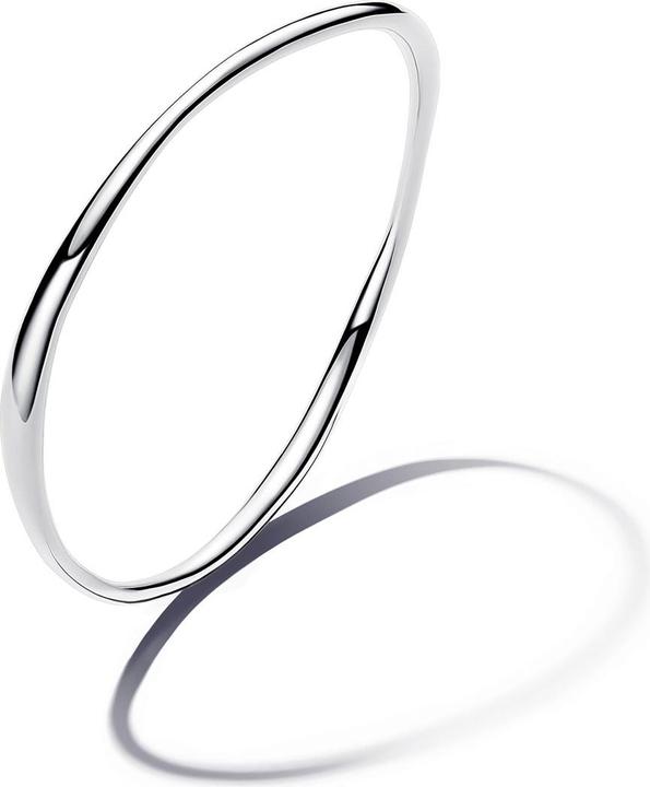 Pandora Organisch Geformter Armreif (17 cm, Silber 925)
