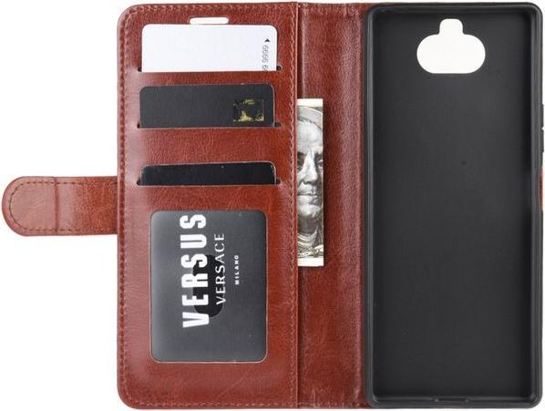 Productafbeelding MU Classic Crazy Horse Leren Boekomslag Serie (Xperia 8)