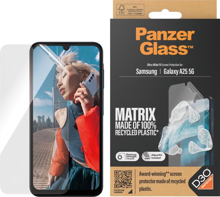 Produktbild PanzerGlass Matrix (1 Stück, Samsung Galaxy A25)