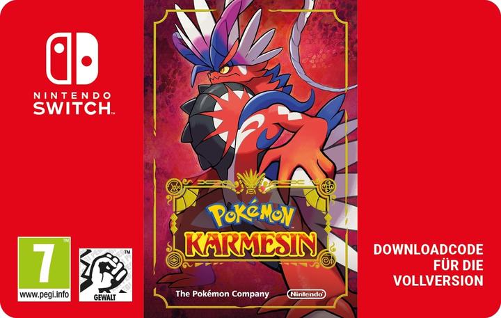 Image du produit Nintendo Pokemon Scarlet Digital Code (Switch)
