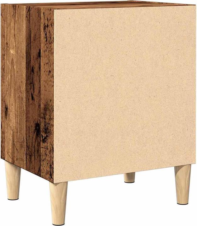 Image du produit VidaXL Nachttische 2 Stk. Altholz-Optik 40x30x50 cm Holzwerkstoff Nachtschrank (40 x 30 x 50 cm)