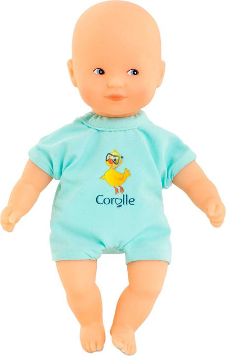 Produktbild Corolle Mini-Badebabypuppe, Blau, 20 cm