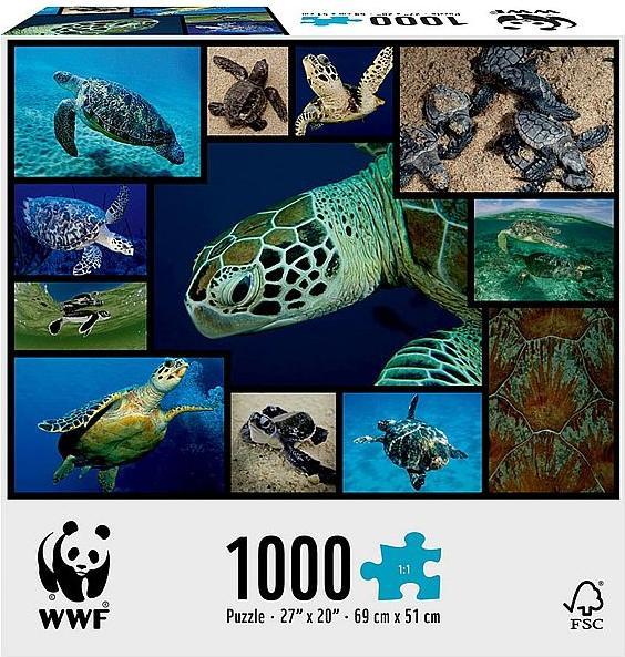 Produktbild WWF Schildkröte-Puzzle (1000 Teile)