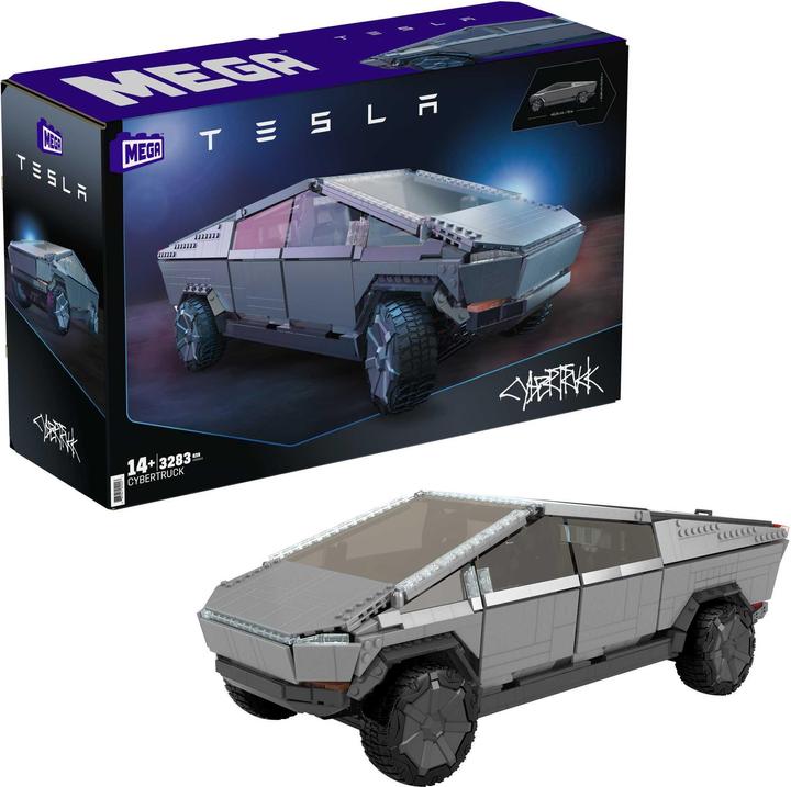 Mega Construx Tesla Cybertruck