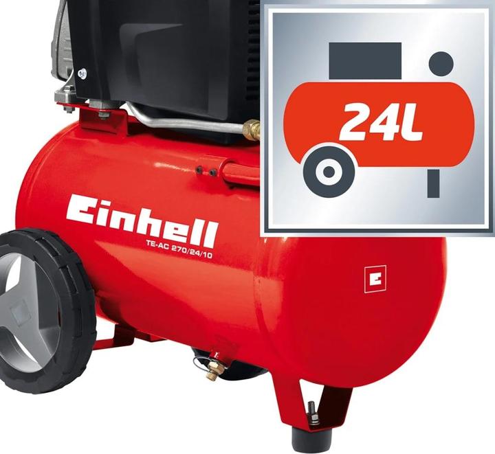 Produktbild Einhell Te-Ac 270/24/10 (10 Bar, 24 l)