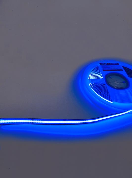 Actual product image HiluX RGBW COB LED Strips - 24V - 16W - 620lm/m - RGB+2700K - CRI90+ - 5m - IP20 (RGB, 500 cm, Indoor)