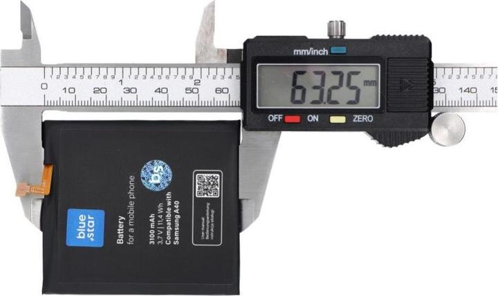 Actual product image Partner Telecom Battery Blue Star BLUE STAR PREMIUM battery for SAMSUNG A40 3100 mAh