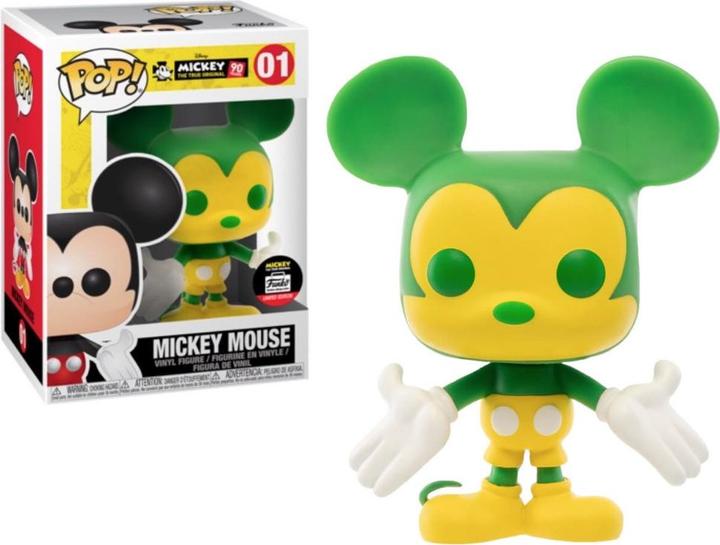 Image du produit Funko POP! Mickey The True Original 90ème Anniversaire - Mickey Mouse (Vert & Jaune)