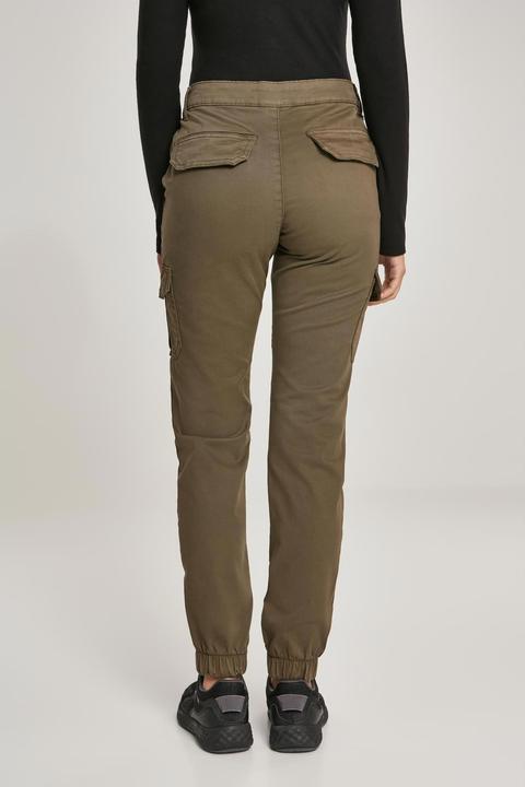 Actual product image Urban Classics Ladies High Waist Cargo Pants (29)