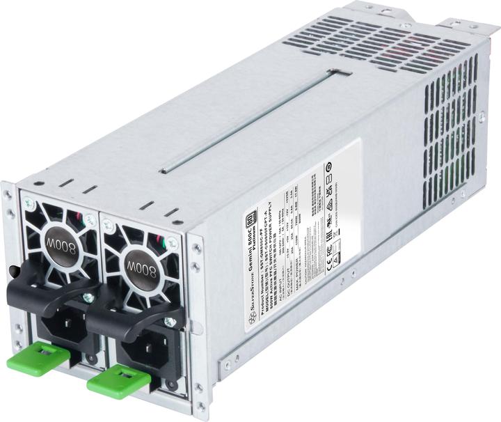 Actual product image Silverstone SST-GM800C-PF - Gemini 800C Platinum 800W+800W 2U CRPS Redundant Power Supply (800 W)