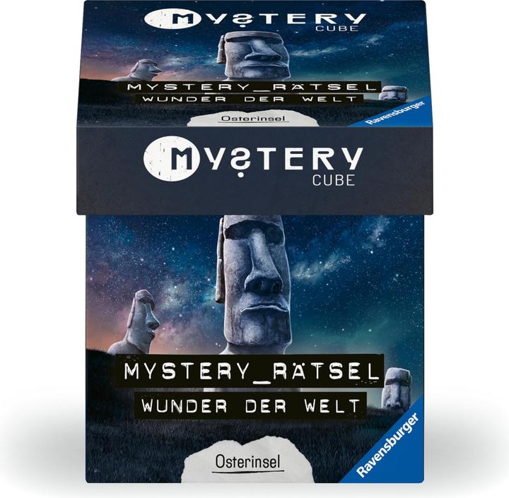 Produktbild Ravensburger 24580 - Mystery Cube - Wunder der Welt: Osterinsel - Für Rätsel-Begeisterte ab 10 (Deutsch)