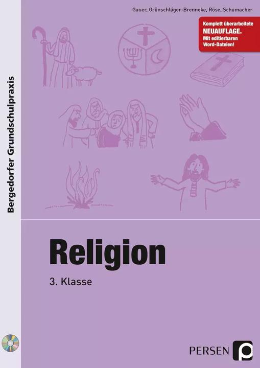 Produktbild Religion - 3. Klasse (Deutsch, Gross, Grünschläger-Brenneke, Röse, Schumacher, Gauer, 2022)