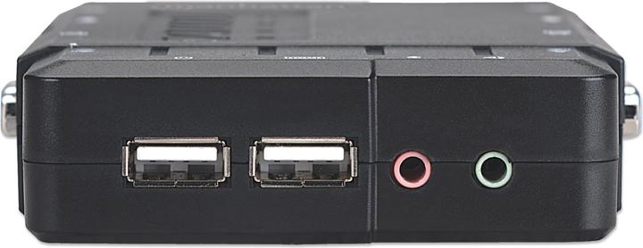 Image du produit Manhattan Commutateur KVM compact à 4 ports