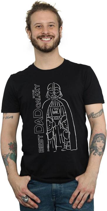 Produktbild Star Wars Best Dad In The Galaxy TShirt (4XL)