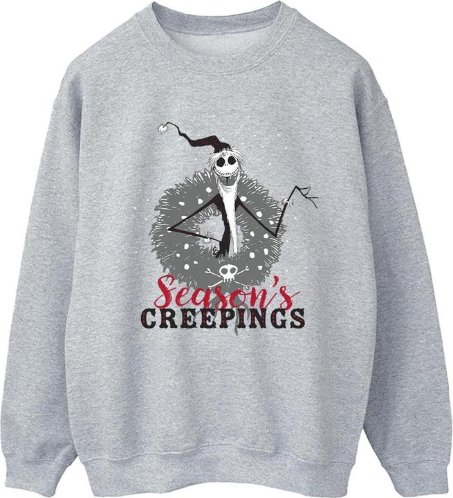 Disney The Nightmare Before Christmas Seasons Creepings Wreath Sweatshirt (4XL)