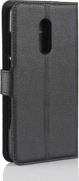 Actual product image MU Classic Litchi Leather Bookcover Series (Xiaomi Redmi Note 5)