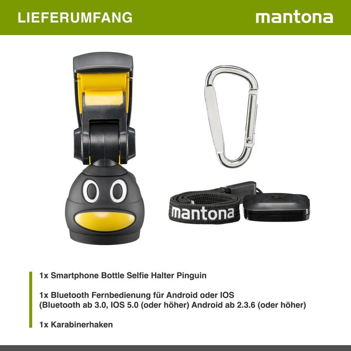 Actual product image mantona Smartphone Bottle Selfie Ping