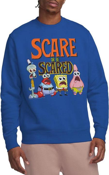Produktbild Spongebob Squarepants Scare Or Be Scared Sweatshirt (L)