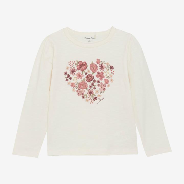 Produktbild Minymo Langarm Shirt mit Blumenmuster (116)