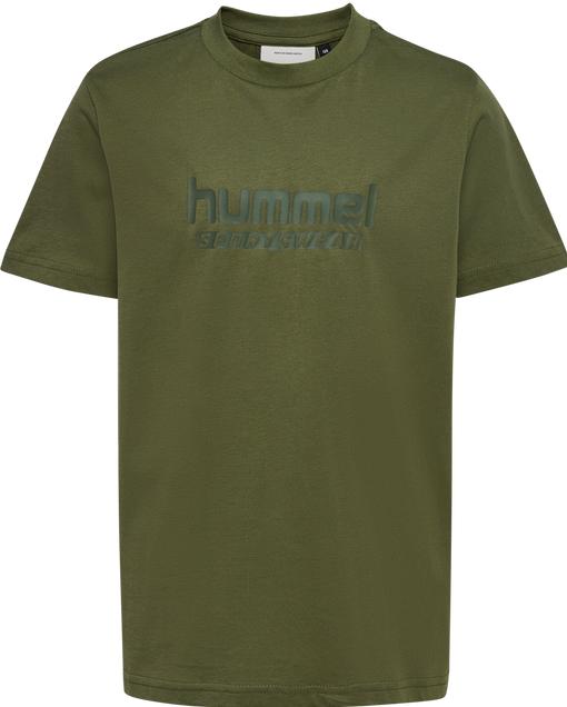 Actual product image hummel hmlJR BASE T-SHIRT S/S (10, 11, 12, 13, 14, 15, 16)
