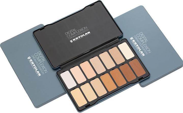 Immagine prodotto Kryolan Palette di fondotinta in crema Digital Complexion (2 Beige, Pallet 14)