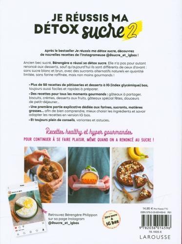 Image du produit Larousse pratique Je réussis ma détox sucre (Français, Philippon Bérengère, 2022)