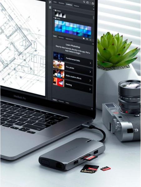 Actual product image Satechi On the Go (USB-C, 1 Ports)
