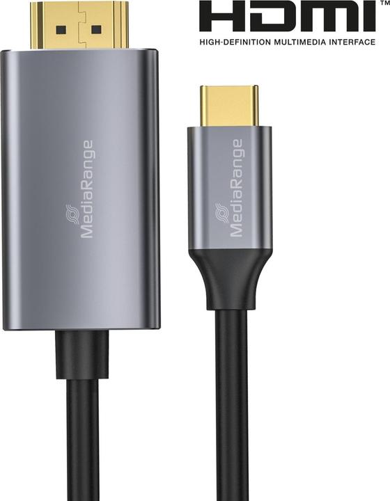 Immagine prodotto MediaRange HDMI – USB C (1.80 m, HDMI)