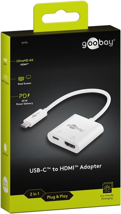 Actual product image Goobay USB-C to HDMI Adapter (HDMI, 4 cm)