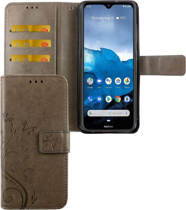 Produktbild König Design Hülle Handy Schutz für Nokia 6.2 Case Cover Tasche Wallet Etui Handyhülle Bumper (Nokia 6.2)