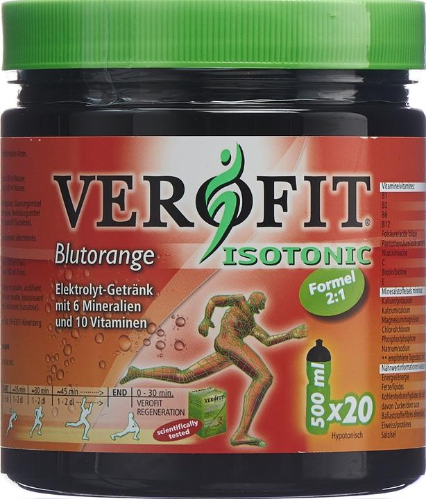 Produktbild VEROFIT Elektrolyt-Getränk (Blutorange, 1 Stk., 600 g)