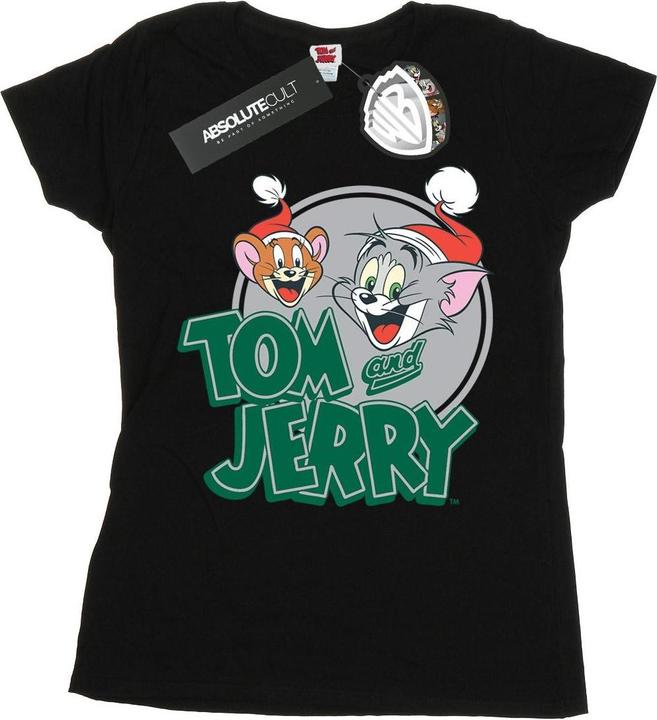 Tom & Jerry Christmas Greetings TShirt (S)