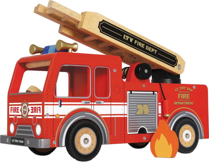 Le Toy Van Fire department car set