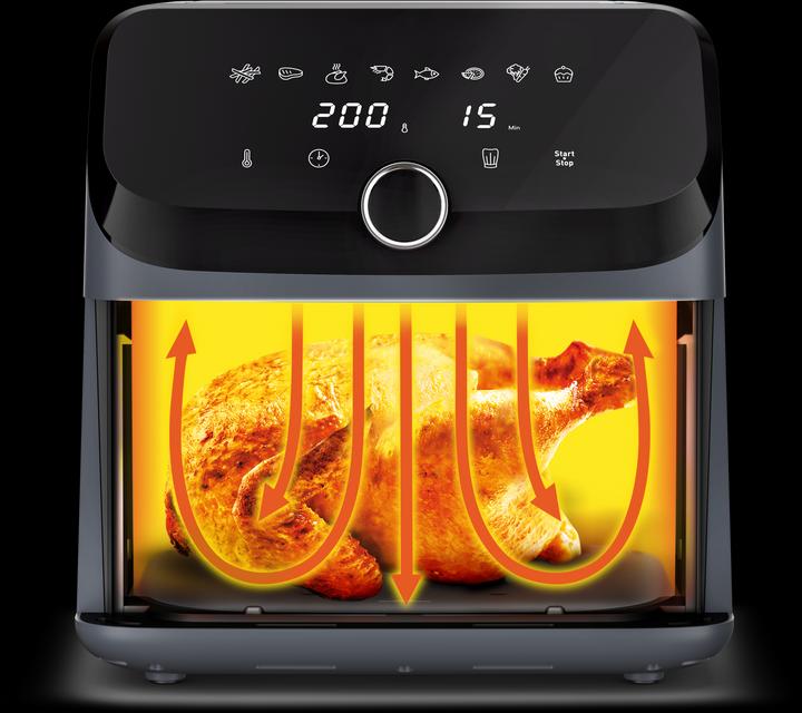 Actual product image Tefal Easy Fry Mega EY855B Heissluftfritteuse